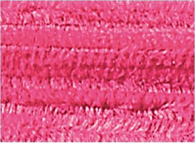 Chenilledraad Folia 50cm lang - 10 stuks roze