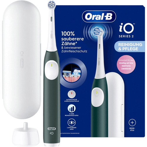 Oral-B Braun Oral-B iO Series 2 mit Reiseetui F 615204 Elektrische tandenborstel Groen