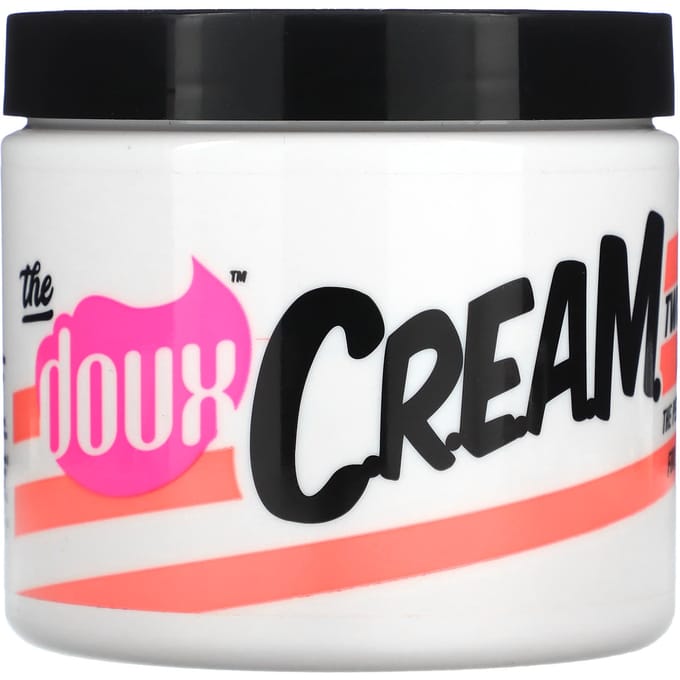 Crème Doux, Twist + Curl, convient à tous les types de boucles, 16 oz (454 g) white