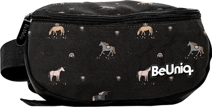 BeUniq Heuptasje, Paardjes - 24 x 13 x 9 cm - Polyester