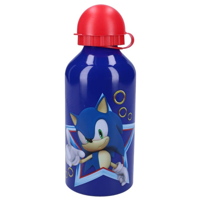 Sonic Really Refreshing - Schoolbeker en Drinkfles - 500ml - Aluminium - Blauw