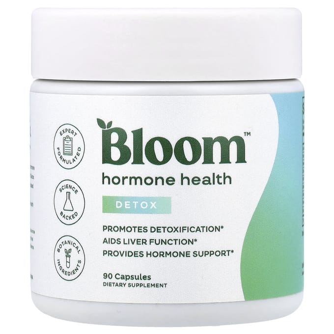 Bloom, Santé Hormonale, Détox, 90 Capsules