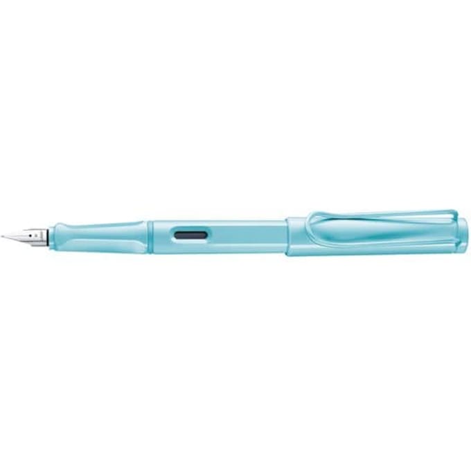 Lamy Safari Spring Special Edition vulpen Aqua Sky met Medium penpunt