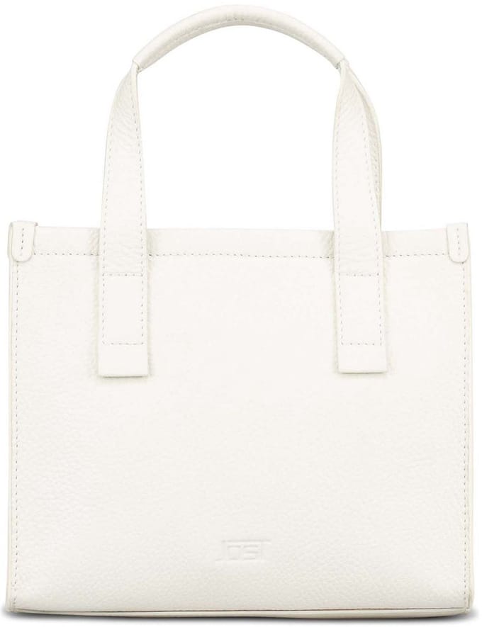 JOST Leren handtas schoudertas Vika Hand Bag Cream White crème