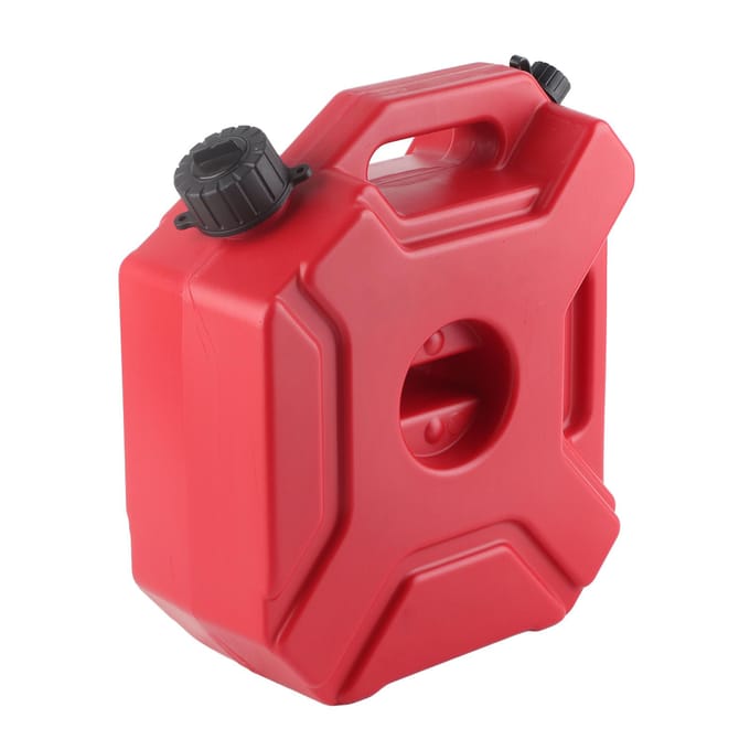 5L 1,3 Gallon Brandstoftank Rood Grote Capaciteit Draagbare Benzinecontainer voor Auto's Motoren UTV ATV Off Road red