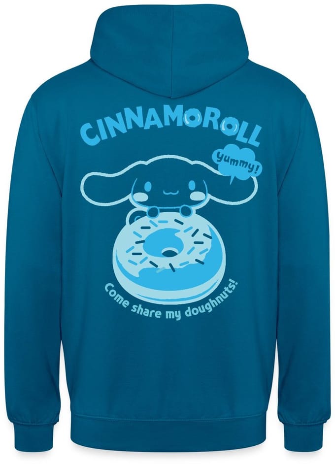 Cinnamoroll Come Share My Doughnuts! Hoodie Unisex