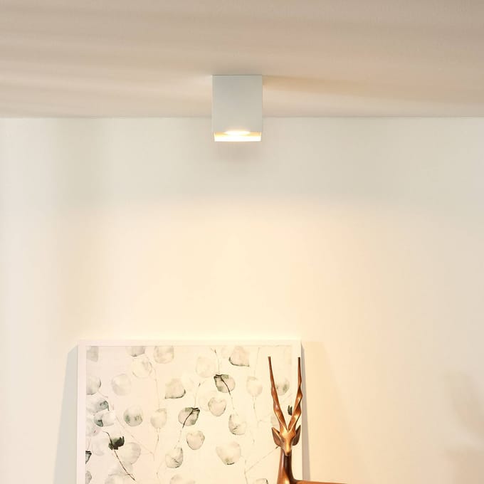 Lucide BODI - Plafondspot (Plafondlamp) - 1xGU10 (MR16) - Wit