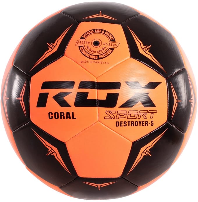 Voetbalbal Rox Destroyer maat 5 koraal FÚTBOL 11