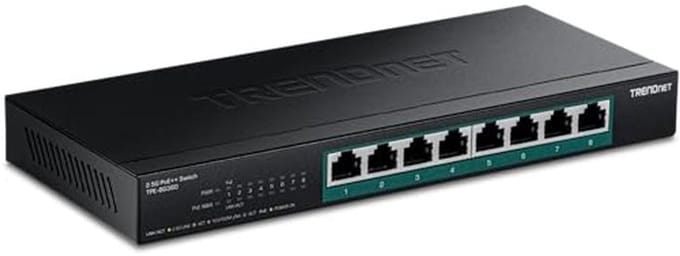 8-poorts 2.5G POE++ Switch voor Snelle Netwerken