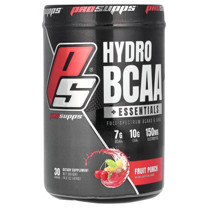 ProSupps, Hyrdo BCAA Plus Essentials, Punch aux fruits, 414g (14.6oz)