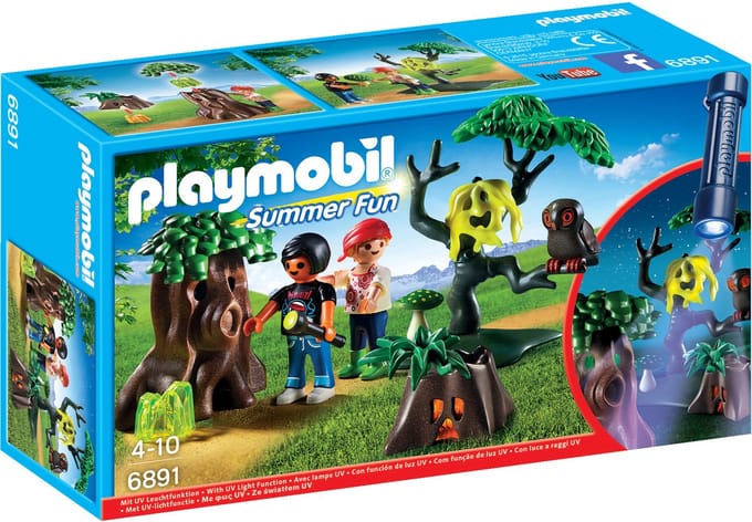 Playmobil Nachtdropping met UV-lamp - 6891