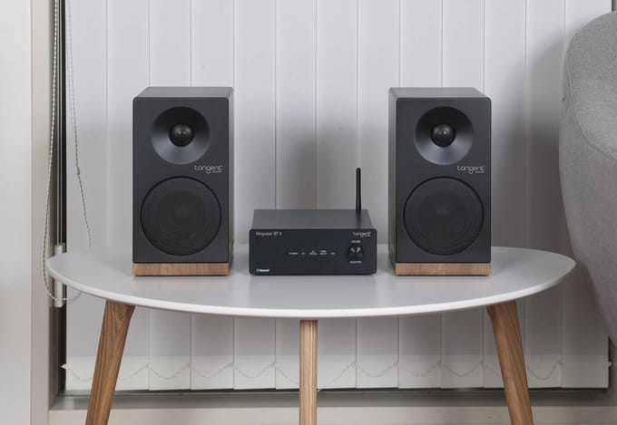 Tangent Ampster II X4 Home audio-microsysteem 100 W Zwart