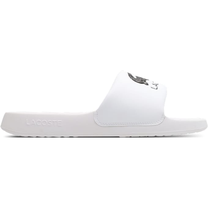 Lacoste Serve Slide 1 Slippers en Sandalen Heren - Wit - Maat 43 - Plastic