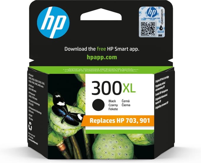 HP 300XL Cartridge - Zwart