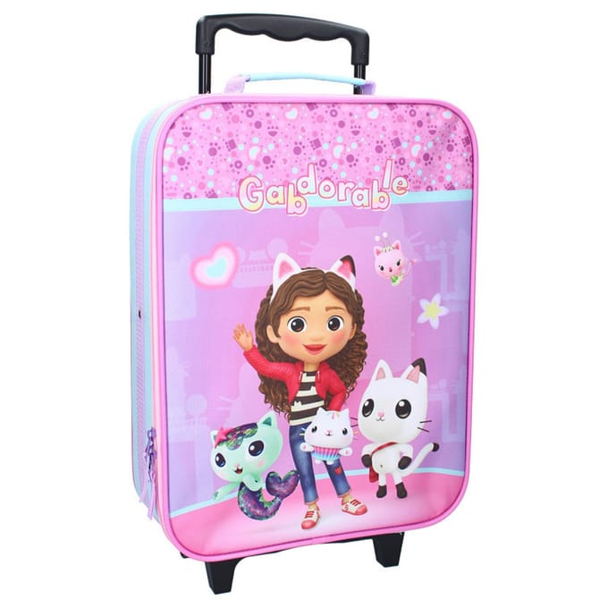 Gabby's Dollhouse Made To Roll Trolley Koffer - Paars
