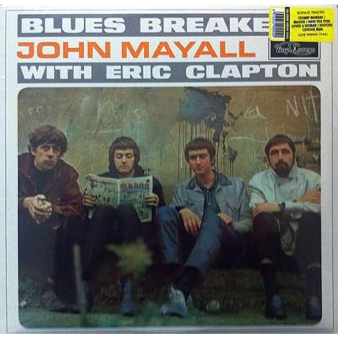 LP Plaat JOHN MAYALL, ERIC CLAPTON - Blues Breakers 900020 Vinyl Lovers 2008 Rusland Rock