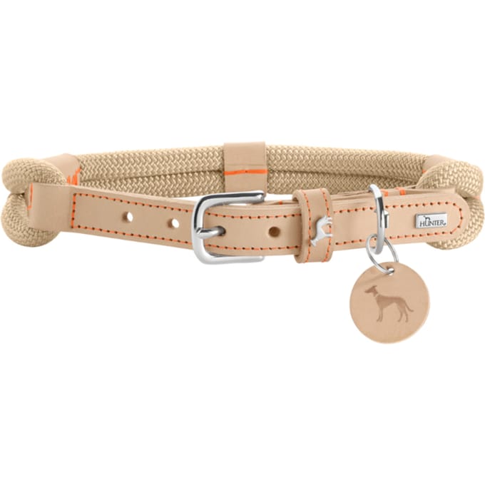 HUNTER Kraag Malia beige/naturel maat 40/S: 30-35cm nekomtrek