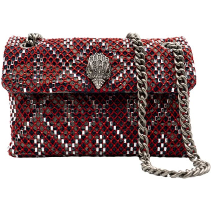 Kurt Geiger London Soft Mini Kensington Schoudertassen Dames - Rood - Maat ONESIZE
