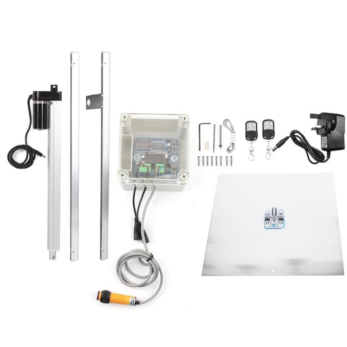 Kit d'ouverture de porte automatique pour poulailler à contrôle de synchronisation, accessoires de ferme