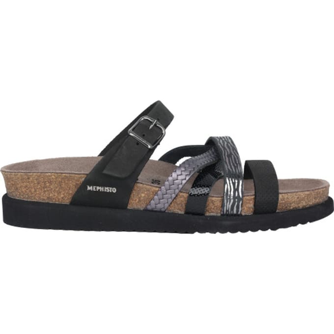 Mephisto Huleda - dames sandaal - Zwart - maat 35 (EU) 2.5 (UK)