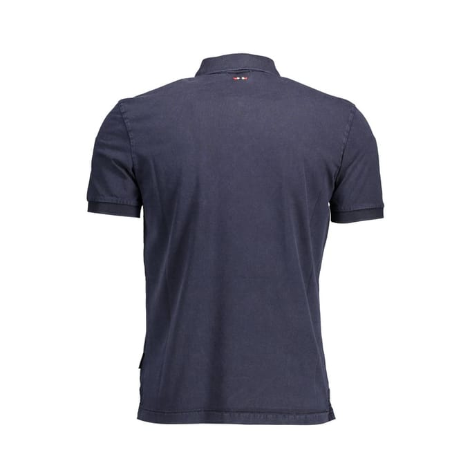 Short Sleeve Polo Shirt - Blue