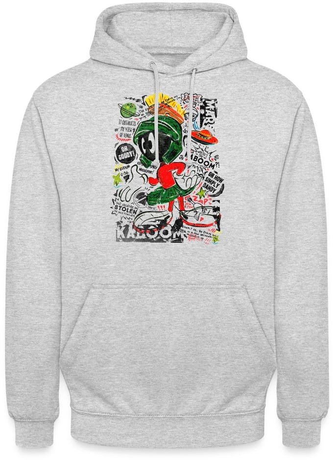 Looney Tunes Marvin The Martian Hoodie Unisex