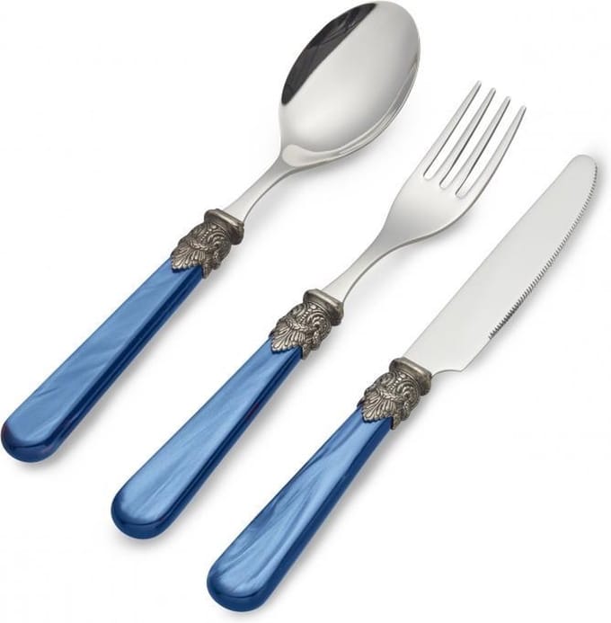 ONTBIJT BESTEKSET NAPOLEON BLAUW