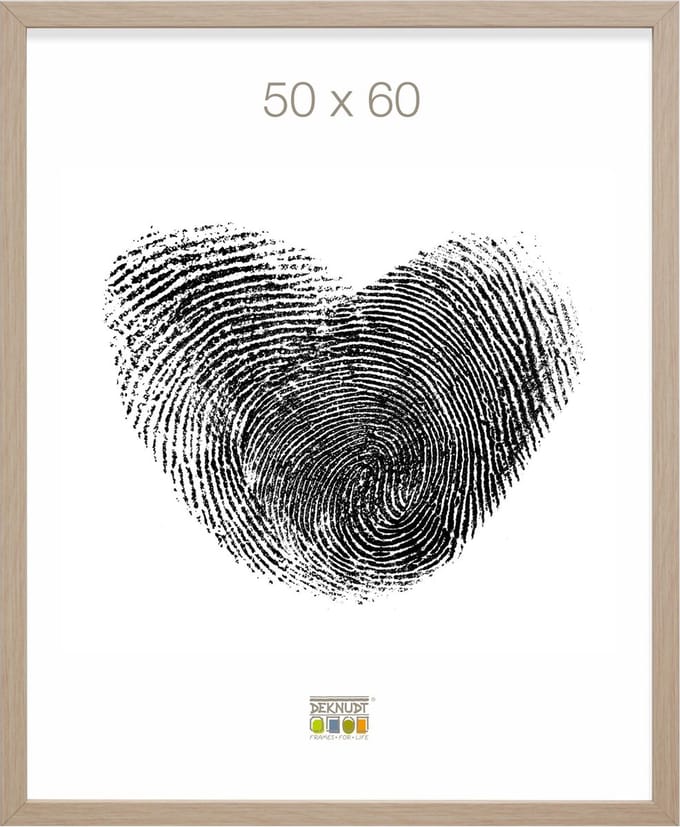 Deknudt Frames fotolijst S45RJ1 - naturel eikkleur - hout - 50x60 cm