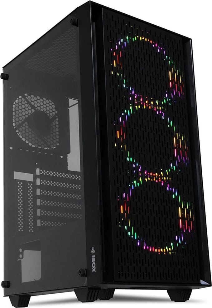 iBox CETUS 903 Midi Tower Zwart