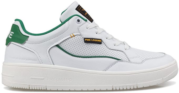 PME Legend Mulnomah wit groen sneakers heren (PBO2502040-6046)