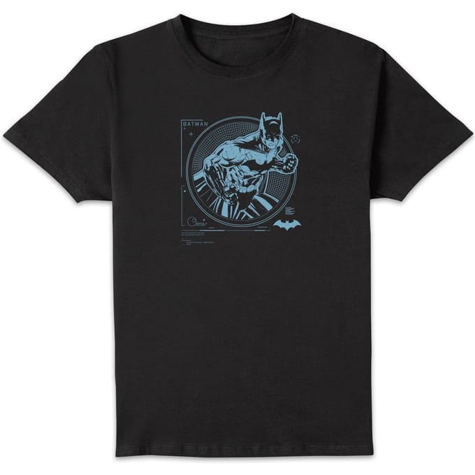 Batman Target Screen Unisex T-Shirt - Black - S