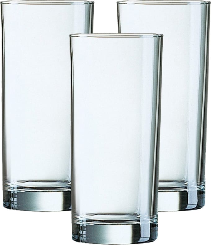 Arcoroc longdrinkglazen - 12x stuks - 270 ml - water/sap/drinkglazen