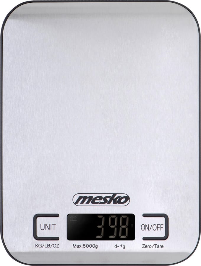 Mesko MS 3169 keukenweegschaal RVS/INOX - digitaal