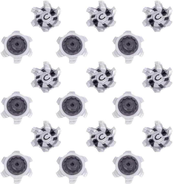 18 Stuks Golf Schoen Spikes - Rubber Soft Vervangstuds voor Optimale Grip en Stabiliteit tijdens het Golfen