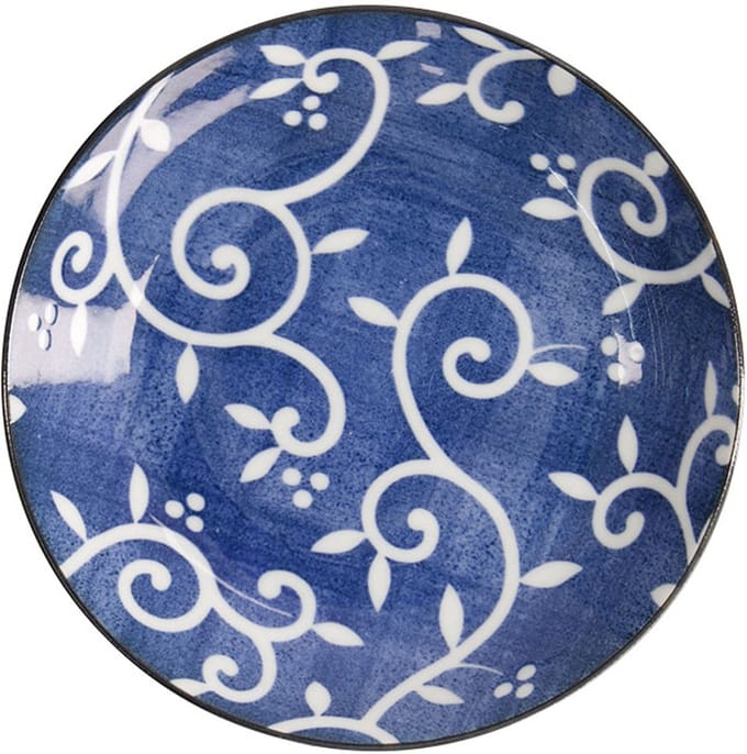 Tokyo Design Studio - Tokyo Blue Gebaksbord - 16,5 x 2,7 cm