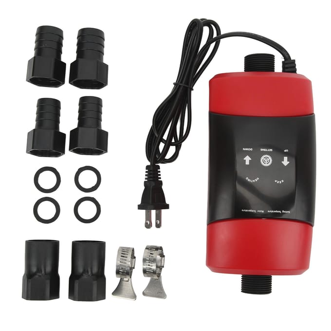 Réchauffeurs externes pour aquarium Sûrs Étanches Affichage LED Prévention des fuites Submersibles Aquarium
