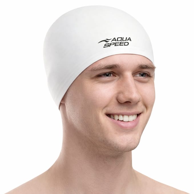 Unisex Volwassen Zachte Latex Zwemcap | Comfortabele Elastische Flexibele Cap