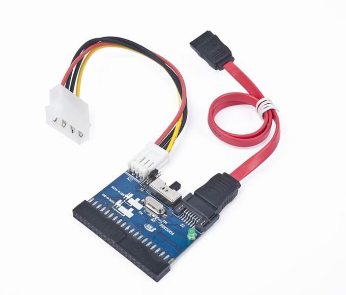 Gembird SATA/IDE Converter - Bi-directionele Adapter - Compatibel met Verschillende Opslagapparaten