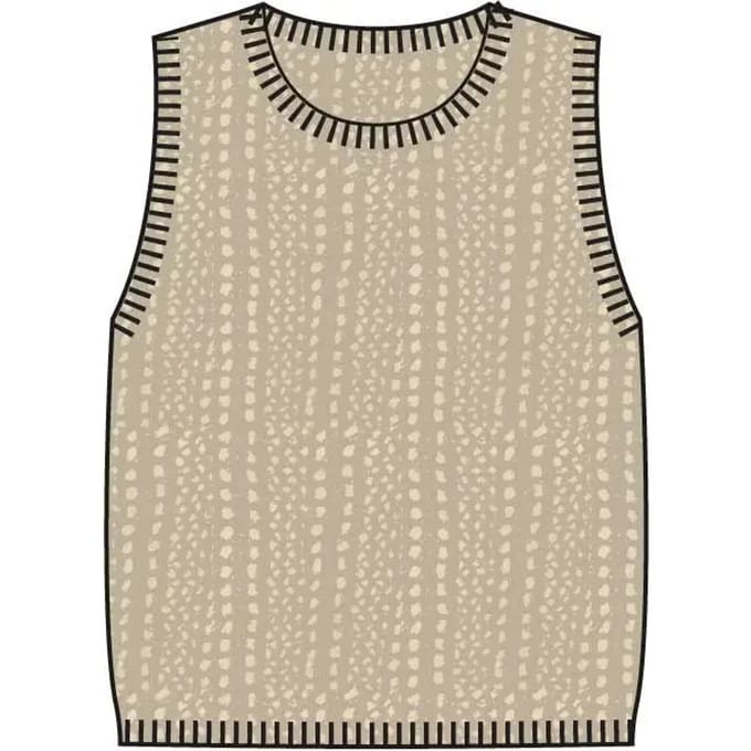 Mouwloze damestrui Pulz Jeans Nia