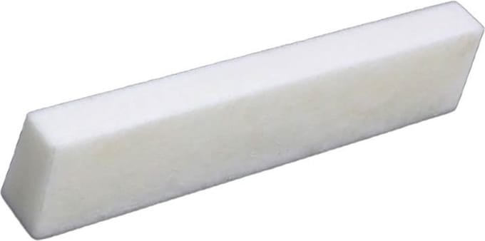 Allparts BN0204000 Slant Cut Bone Nut Blank 52,4x9,5x6,35 mm