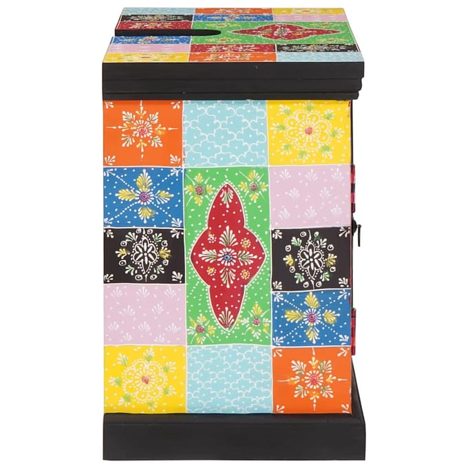 vidaXL - Wastafelkast - Bruin - 60 - x - 35 - x - 55 - cm - Massief - Mango - Hout
