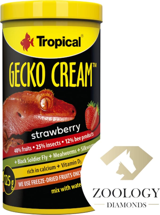 Tropical Gecko Cream Strawberry 250ml