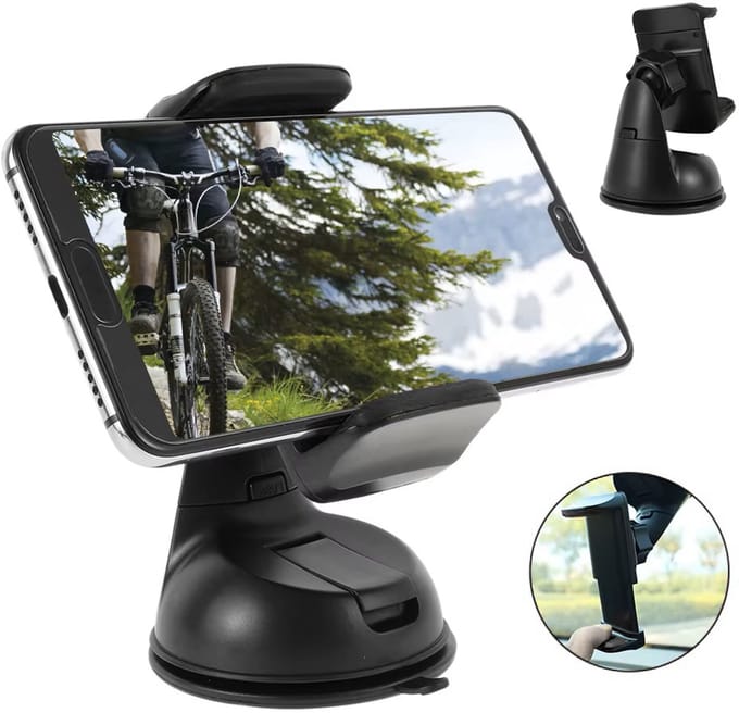 Telefoonhouders Auto Zuignap - Dashboard & Raam - GSM Houder Auto - Mobiel Houder - Autohouder - Auto Accessoires