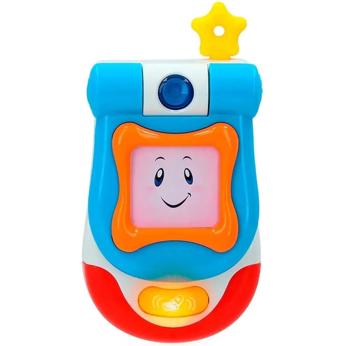 Mobiele telefoon met lichtjes en melodietjes Wifun
