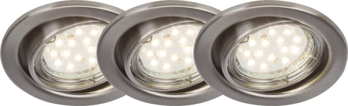 Brilliant CASTING Wandlamp 1x7W LED Antraciet IP44