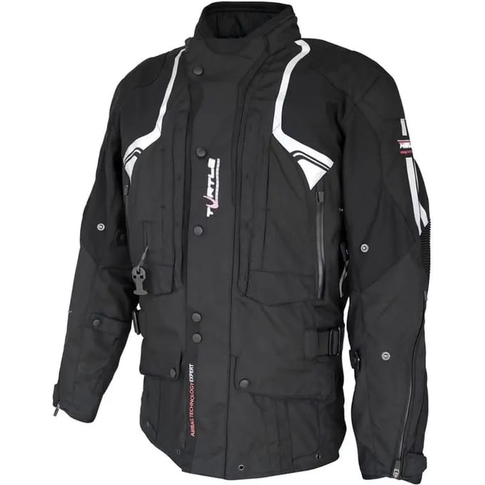 Helite Touring 2.0 Airbag Motorfiets Textiel Jas -