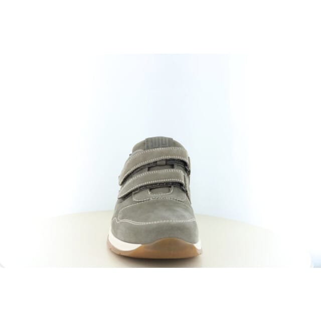 Heren Velcroschoenen Extra Breed Taupe Waldlaufer maat 46