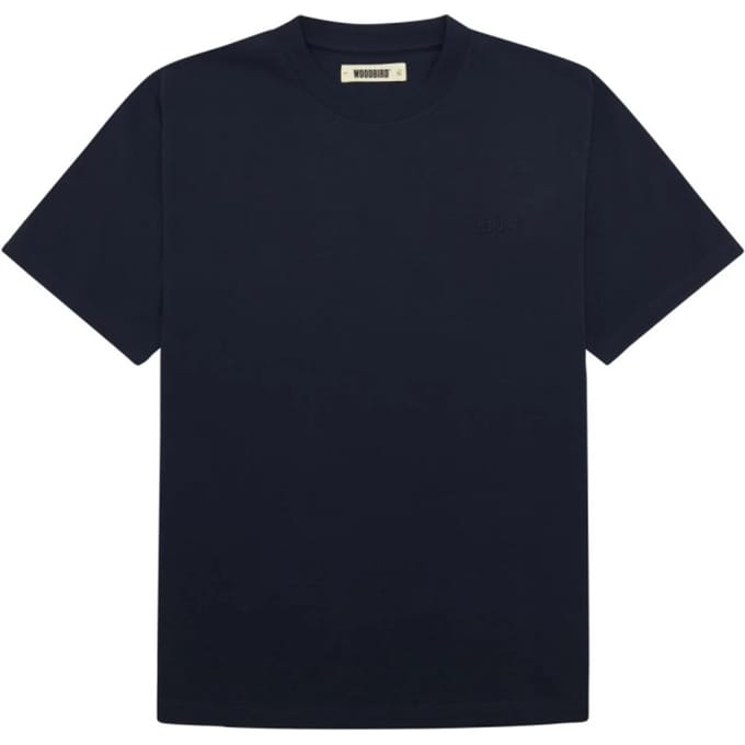 Woodbird Wbbaine base tee 2100-430 navy