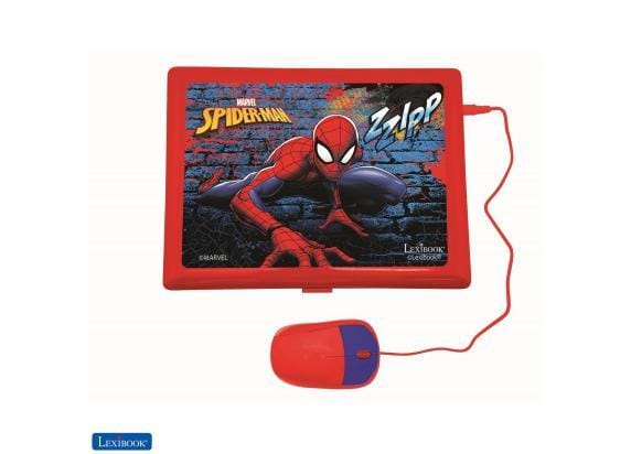 Lexibook Spider-Man laptop met 62 activiteiten (NL/FR) Interactief speelgoed Computer & tablets