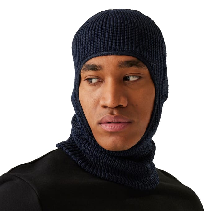Regatta - Unisex Balaclava met Open Gezicht (Zwart)